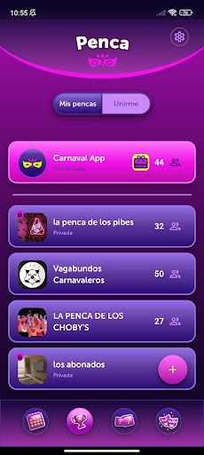 Carnaval App Screen 2