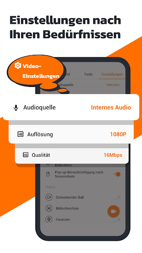 Bildschirmrekorder Videomacher screenshot 7