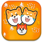 Cover Image of Télécharger Funny Shiba Inu Emoji Stickers 2.0 APK