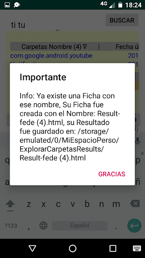 Explorar Carpetas Screen 3
