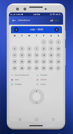 Android application Vivekananda Student screenshort