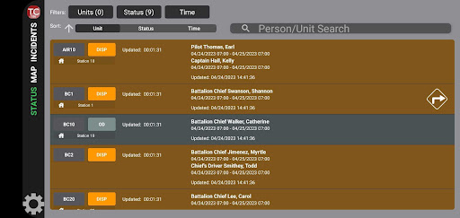 Tablet Command Screen 2