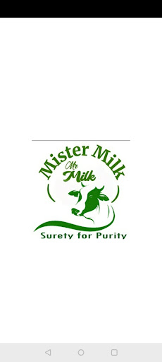 Android application Mr Milk screenshort