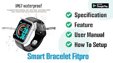 Smart Bracelet Fitpro App Hintのおすすめ画像1