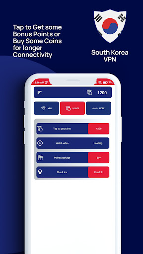 South Korea Vpn Get Korean IP Screen 2