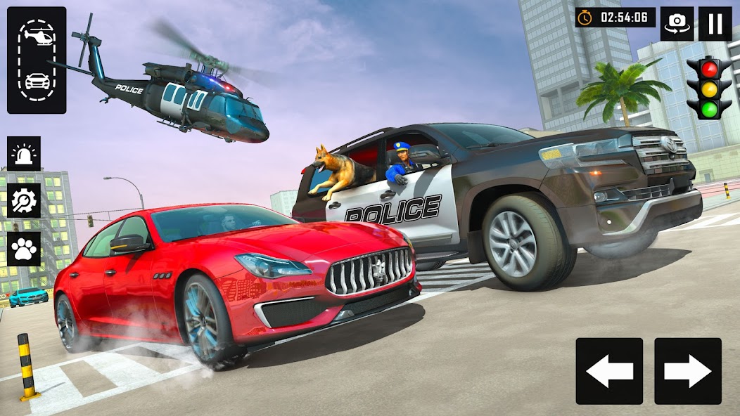 US Police Dog City Crime Chase 7.6 APK + Mod (Unlimited money) for Android