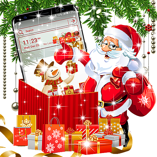 Christmas Gift Launcher Theme  Icon