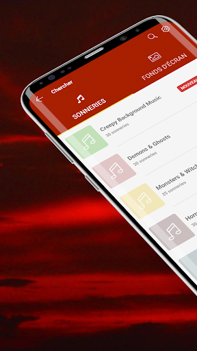 Aperçu de l'application