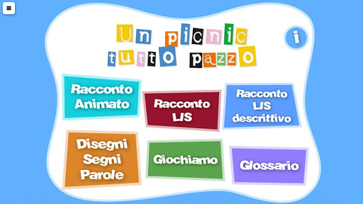 Android application Un Picnic Tutto Pazzo screenshort