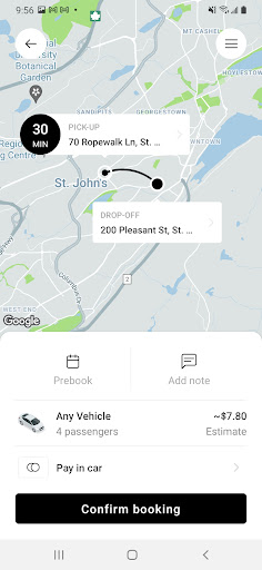 Jiffy Cab Screen 3