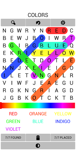 Android application Word Search Generator screenshort