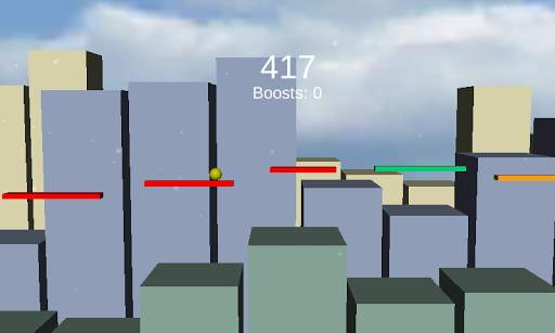 Android application Endless Jumper screenshort