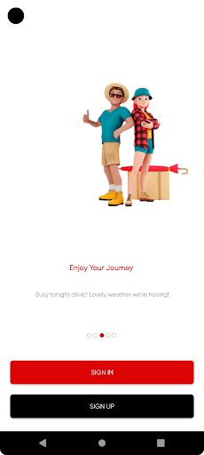 Android application Here2There Driver screenshort