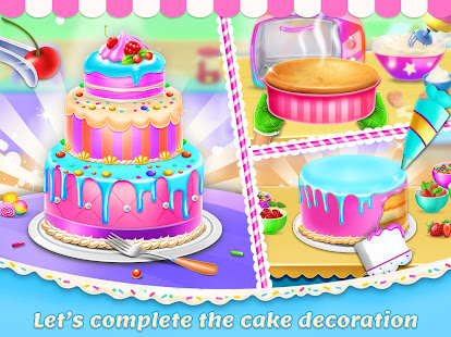 Sweet Bakery Chef Mania- Cake Games For Girls 5.1 Screenshots 10