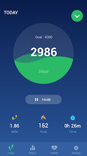 Step Counter - Pedometer, MStep for pc screenshots 1