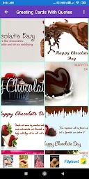 Chocolate day: Greeting, Photo