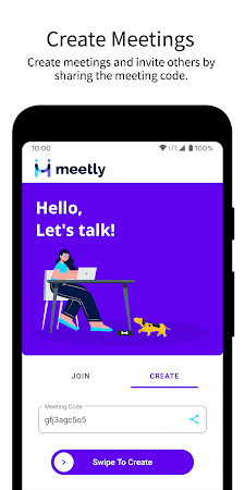 Game screenshot Video Meeting - Meetly apk download