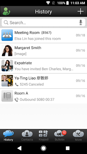 Android application EZUC+ screenshort