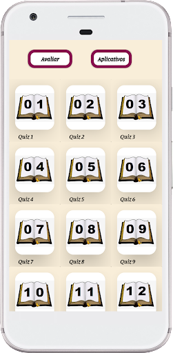 Android application Pergunta e resposta na biblia screenshort
