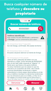Call Blocker - Bloquea y denuncia teléfonos spam Screenshot
