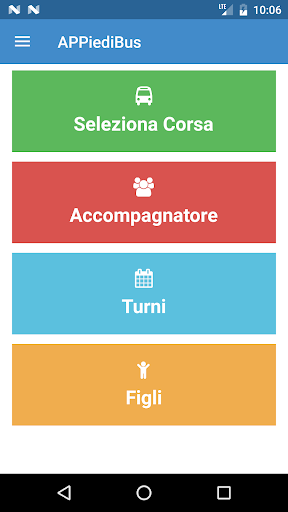 Android application APPiediBus screenshort