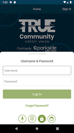 Parkside Credit Union Screen 3