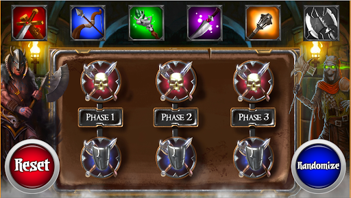 Dungeon Crusade Combat App Screen 2