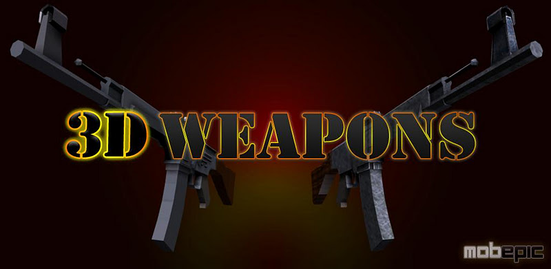 3D Weapons - Guns in Augmented