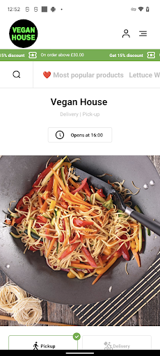 Android application Vegan House Pudsey screenshort