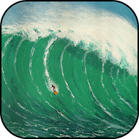 Surfing waves wallpapers