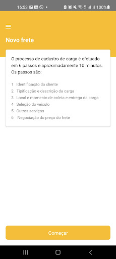 Bazza Carga Cliente Screen 3