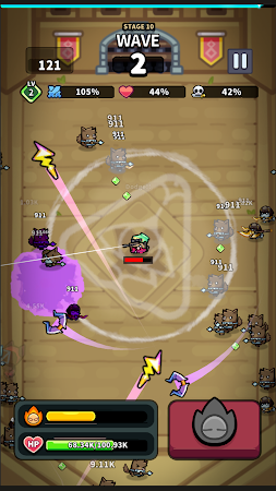 Game screenshot Shark Dice Defense: Roguelike apk download