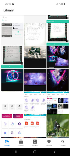 Android application Gallery - Photo screenshort