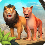 Cover Image of Download Lion Family Sim Online - Anima  APK
