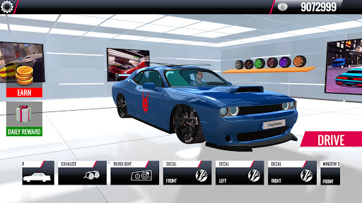 Challenger Muscle Car: Racing Screen 3