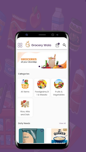 Grocery Wala Screen 2