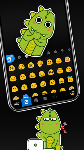 Black Yellow Simple Theme Screen 3