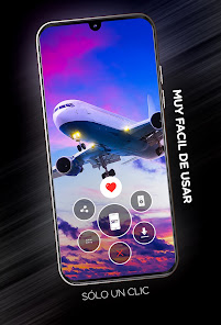 Captura 2 Fondos de aviones en 4K android