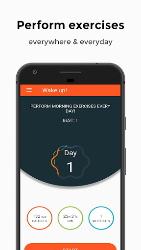 Screenshot of Morning exercises - Wake up