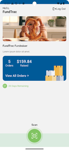 Android application FundTrac screenshort