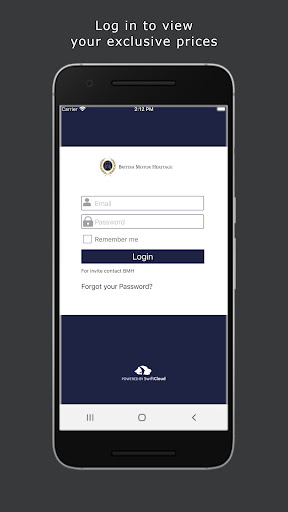 Android application British Motor Heritage screenshort
