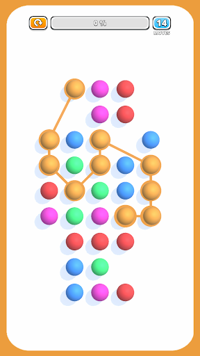 Android application Bubble Linker! screenshort