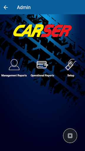 Carser Admin Screen 2