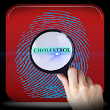 Prank blood cholesterol scan icon