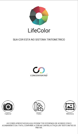 Android application LifeColor screenshort