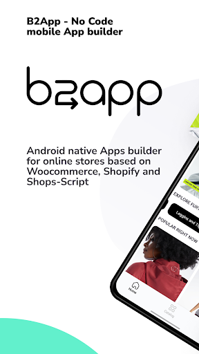 Android application B2App Builder - Preview Apps screenshort
