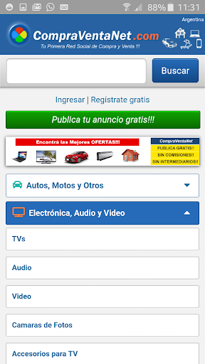 CompraVentaNet Clasificados Screen 2