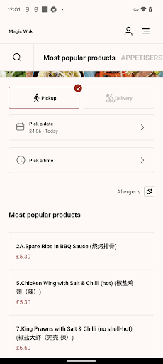 Magic Wok Screen 3