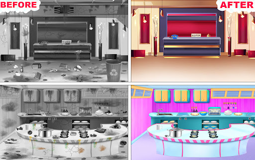 Hotel Room Cleaning Girls Game Screen 2