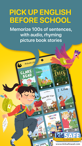 Android application Picture Lingo English for kids screenshort
